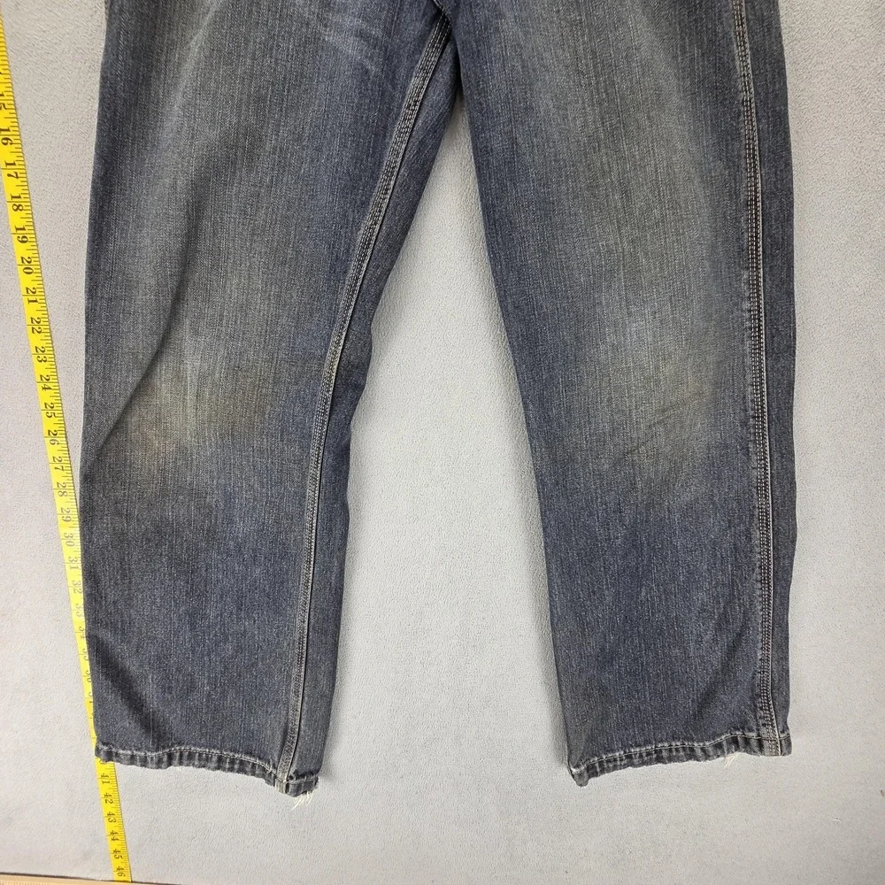 Vintage Levis Carpenter Pants Womens 29x29 Blue Dark Wash Cargo Zip Fly